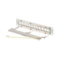 Аксесоар за видеонаблюдение Lanberg patch panel blank 12 port 1U 10
