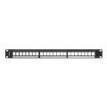 Аксесоар за видеонаблюдение Lanberg patch panel blank 24 port 1U for keystone modules
