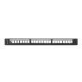 Аксесоар за видеонаблюдение Lanberg patch panel blank 24 port 1U with organizer for keystone modules