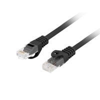 Кабел/преходник Lanberg patchcord CAT.6 utp lszh cu 1m black fluke passed