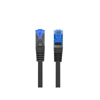 Кабел/преходник Lanberg patchcord CAT.6a s/ftp lszh cca 1.5m black fluke passed