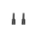 Кабел/преходник Lanberg SATA DATA III (6GB/S) F/F cable 30cm metal clips