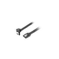 Кабел/преходник Lanberg SATA DATA III (6GB/S) F/F cable 50cm metal clips angled