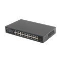 Суич Lanberg switch 24x 1GB poe+/2x GB 2x sfp rack 19