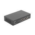 Суич Lanberg switch 4x 100mb poe+/2x 100mb unmanaged rack 10