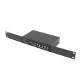 Суич Lanberg switch 4x 100mb poe+/2x 100mb unmanaged rack 10