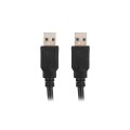 Кабел/преходник Lanberg USB-A M/M 3.0 cable 1m