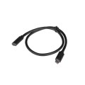 Кабел/преходник Lanberg USB-C M/F 3.1 cable 0.5m