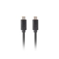 Кабел/преходник Lanberg USB-C M/M 3.1 gen 2 cable 0.5m 10GB/s pd100w black