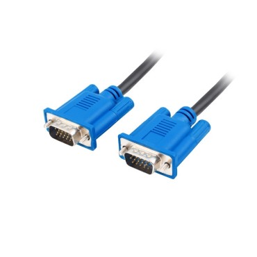 Кабел/преходник Lanberg VGA M/M cable 1.8m dual-shielded Кабел/преходник Lanberg VGA M/M cable 1.8m dual-shielded
