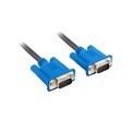 Кабел/преходник Lanberg VGA M/M cable 1.8m dual-shielded Кабел/преходник Lanberg VGA M/M cable 1.8m dual-shielded