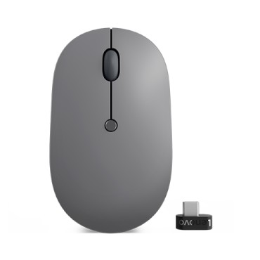 Мишка Lenovo Go USB-C Wireless Mouse (Thunder Black)