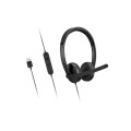 Слушалки Lenovo USB-A Wired Stereo Headset Gen 2 Слушалки Lenovo USB-A Wired Stereo Headset Gen 2
