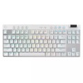 Геймърска клавиатура Logitech G PRO X TKL LIGHTSPEED Gaming Keyboard - WHITE - US INT'L - 2.4GHZ/BT - N/A - EMEA28-935 - TACTILE