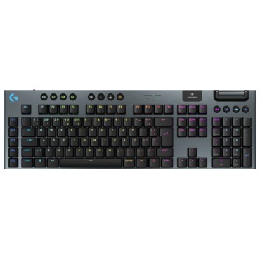Геймърска клавиатура Logitech G915 X LIGHTSPEED Wireless Gaming Keyboard - BLACK - US INT'L - EMEA28i-935