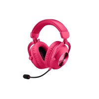 Геймърски слушалки Logitech Headset - PRO X 2 LIGHTSPEED Wireless Gaming Headset - MAGENTA - 2.4GHZ - N/A - EMEA28-935