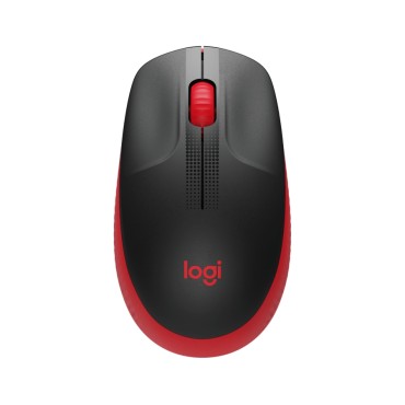 Мишка Logitech M190 Full-size wireless mouse - RED - 2.4GHZ - N/A - EMEA - M190