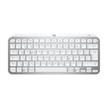 Клавиатура Logitech MX Keys Mini Minimalist Wireless Illuminated Keyboard - PALE GREY - US Intl