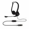 Слушалки Logitech PC 960 Stereo Headset USB
