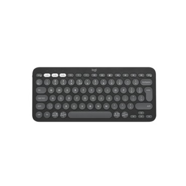 Клавиатура Logitech Pebble Keys 2 K380s - TONAL GRAPHITE - US INT'L - BT - N/A - INTNL-973 - UNIVERSAL