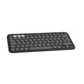Клавиатура Logitech Pebble Keys 2 K380s - TONAL GRAPHITE - US INT'L - BT - N/A - INTNL-973 - UNIVERSAL
