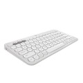 Клавиатура Logitech Pebble Keys 2 K380s - TONAL WHITE - US INT'L - BT - N/A - INTNL-973 - UNIVERSAL