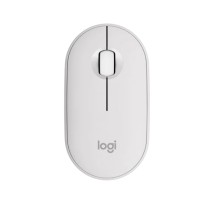 Мишка Logitech Pebble Mouse 2 M350s - TONAL WHITE - BT - N/A - EMEA-808 - DONGLELESS
