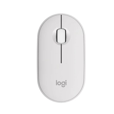 Мишка Logitech Pebble Mouse 2 M350s - TONAL WHITE - BT - N/A - EMEA-808 - DONGLELESS