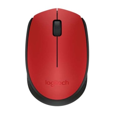 Мишка Logitech Wireless Mouse M171 Red, Black/Red