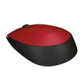 Мишка Logitech Wireless Mouse M171 Red, Black/Red