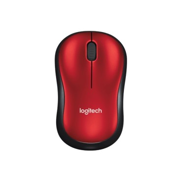 Мишка Logitech Wireless Mouse M185 - RED - 2.4GHZ - N/A - EWR2 - 10PK ARCA AUTO