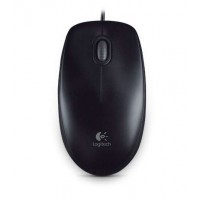 Мишка Logitech B100 Optical Mouse for Business Black, Black