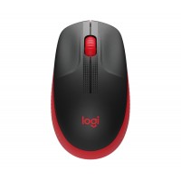 ÐœÐ¸ÑˆÐºÐ° Logitech M190 Full-size wireless mouse - RED - 2.4GHZ - N/A - EMEA - M190