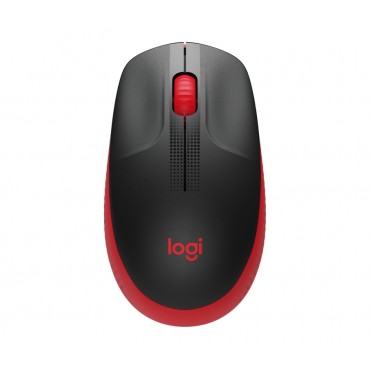 ÐœÐ¸ÑˆÐºÐ° Logitech M190 Full-size wireless mouse - RED - 2.4GHZ - N/A - EMEA - M190