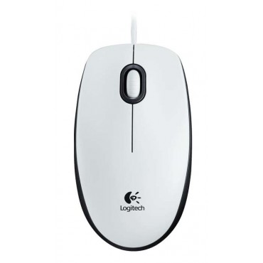 Мишка Logitech Mouse M100 White, White