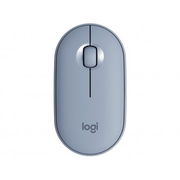 Мишка Logitech Pebble M350 Wireless Mouse - Blue Grey - EMEA