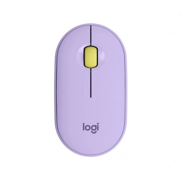 Мишка Logitech Pebble M350 Wireless Mouse - LAVENDER LEMONADE - EMEA-914
