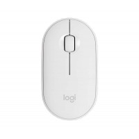 Мишка Logitech Pebble M350 Wireless Mouse - OFF-WHITE, White
