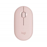 Мишка Logitech Pebble M350 Wireless Mouse - ROSE, Pink