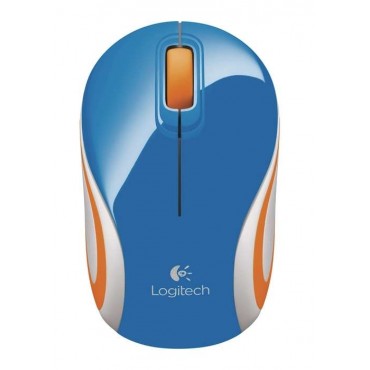 Мишка Logitech Wireless Mini Mouse M187 blue, Blue