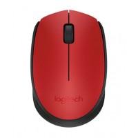 Мишка Logitech Wireless Mouse M171 Red, Black/Red