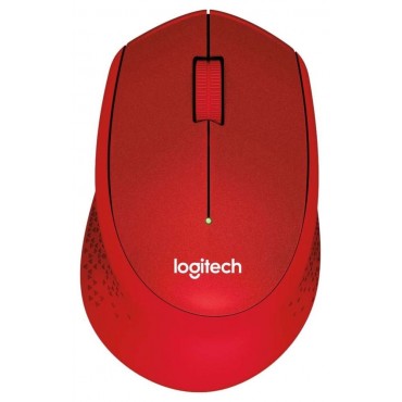 Мишка Logitech Wireless Mouse M330 Silent Plus, Red