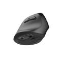 Мишка Natec Vertical Mouse Crake 2  BLUETOOTH 5.2 + 2.4GHZ BLACK 2400dpi
