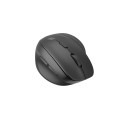 Мишка Natec Vertical Mouse Crake 2  BLUETOOTH 5.2 + 2.4GHZ BLACK 2400dpi