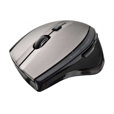 Мишка TRUST MaxTrack Wireless Mouse - black/grey, Black/Grey