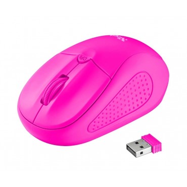 Мишка TRUST Primo Wireless Mouse - Pink, Pink