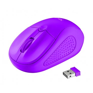 Мишка TRUST Primo Wireless Mouse - Purple, Purple