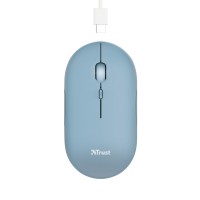 Мишка TRUST Puck Wireless & BT Rechargeable Mouse Blue
