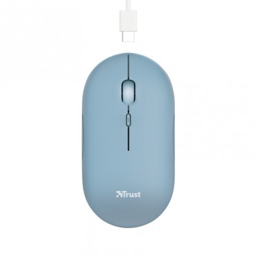 ÐœÐ¸ÑˆÐºÐ° TRUST Puck Wireless & BT Rechargeable Mouse Blue
