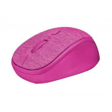 Мишка TRUST Yvi Fabric Wireless Mouse - pink